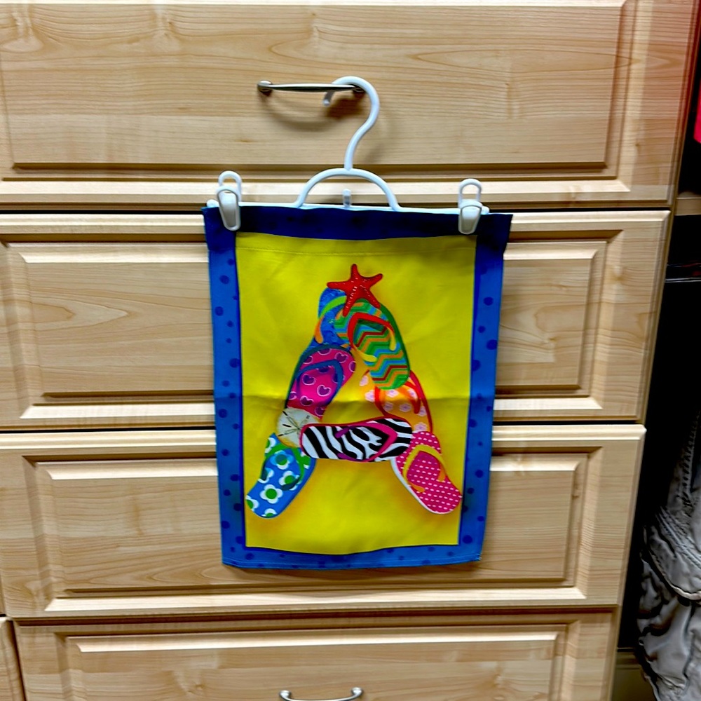 Evergreen double sided garden flag